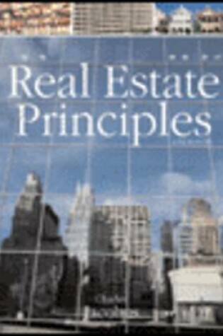 Cover of Real Estate Principles