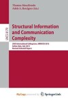 Book cover for Structural Information and Communication Complexity