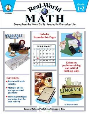 Book cover for Real-World Math, Grades 1 - 2