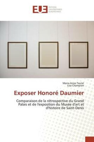 Cover of Exposer Honore Daumier