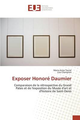 Book cover for Exposer Honore Daumier