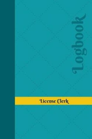 Cover of License Clerk Log