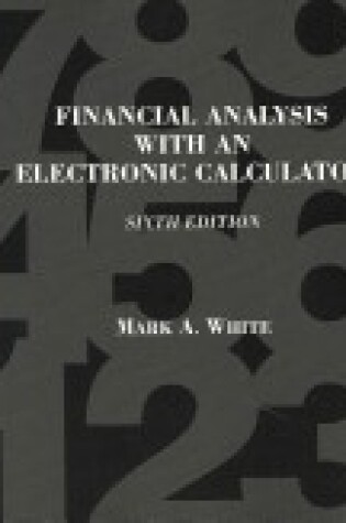 Cover of Financial Analysis with an Electronic Calculator