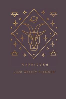 Book cover for Capricorn 2020 Weekly Planner (Burgundy)