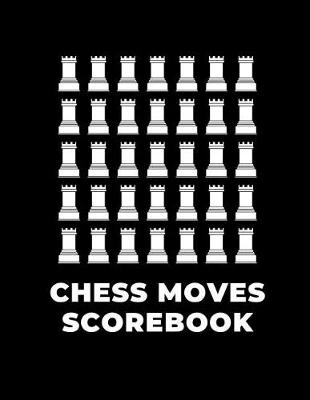 Book cover for Chess Moves Score Book