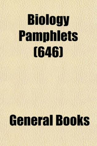 Cover of Biology Pamphlets (Volume 646)