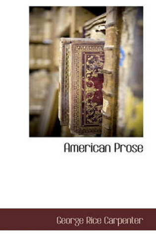 Cover of American Prose