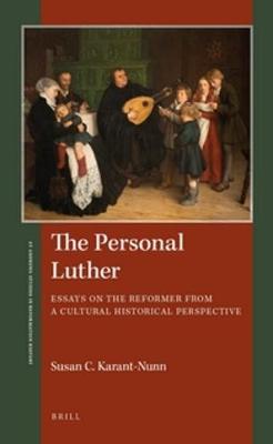 Book cover for The Personal Luther