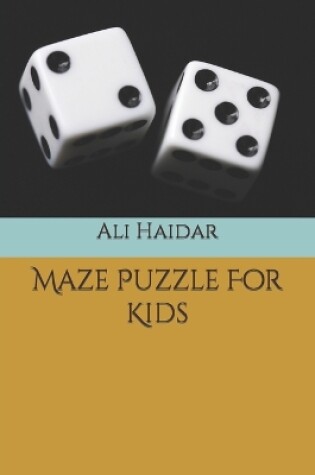 Cover of Maze Puzzle For Kids