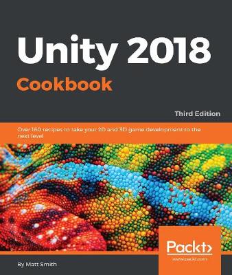 Book cover for Unity 2018 Cookbook