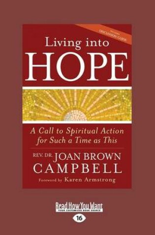 Cover of Living into Hope