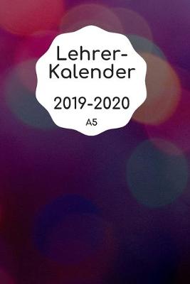 Cover of Lehrerkalender 2019 2020 A5