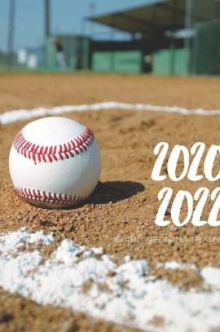 Cover of 2020-2022 Three 3 Year Planner Baseball Game Monthly Calendar Gratitude Agenda Schedule Organizer