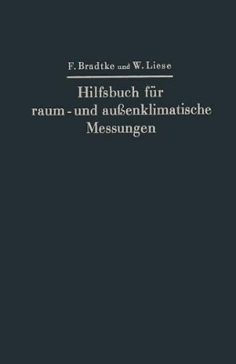 Book cover for Hilfsbuch für raum- und außenklimatische Messungen