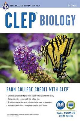 Cover of Clep(r) Biology Book + Online