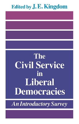 Book cover for The Civil Service in Liberal Democracies
