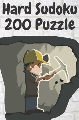Cover of Hard Sudoku 200 Puzzle