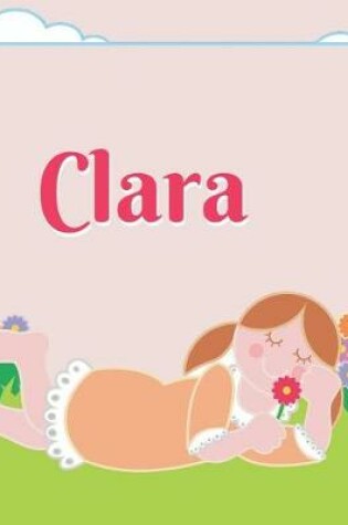 Cover of Clara Personalized Sketchbook Journal Notebook