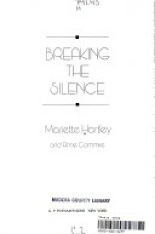 Cover of Breaking the Silence