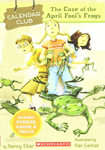Book cover for The Case of the April Fool's Frogs