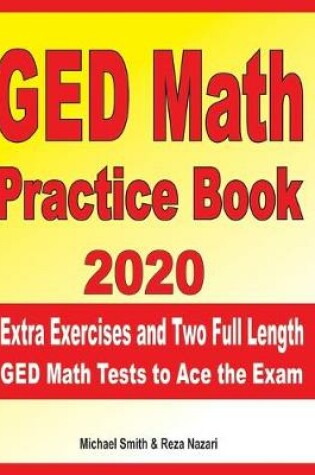 Cover of GED Math Practice Book 2020