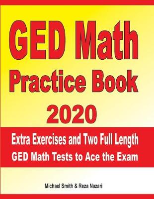 Book cover for GED Math Practice Book 2020