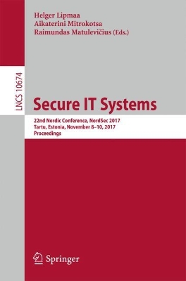 Cover of Secure IT Systems