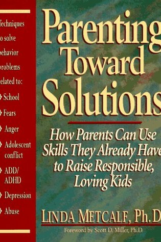 Cover of Parenting towards Solutions