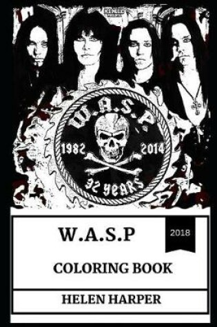 Cover of W.A.S.P Coloring Book