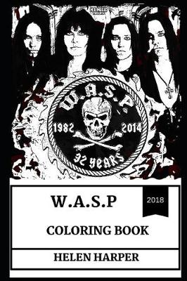 Book cover for W.A.S.P Coloring Book