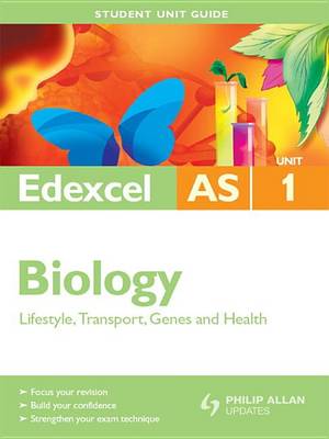 Book cover for Edexcel as Biology Student Unit Guide