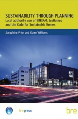 Cover of Sustainability Through Planning