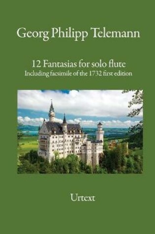 Cover of 12 Fantasias for solo flute