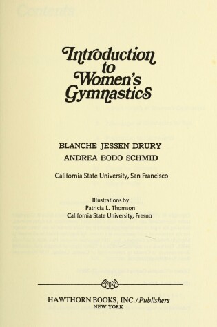 Cover of Introduction to Women's Gymnastics