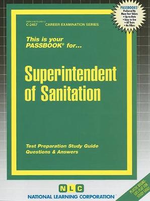 Book cover for Superintendent of Sanitation