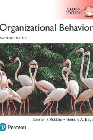 Cover of Organizational Behavior, Global Edition