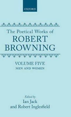 Cover of The Poetical Works of Robert Browning: Volume V. Men and Women