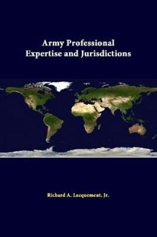 Cover of Army Professional Expertise and Jurisdictions