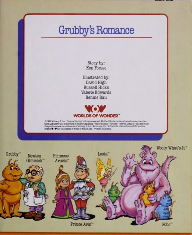 Cover of Grubby's Romance