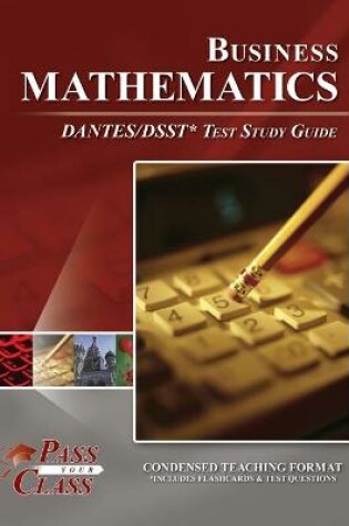 Cover of Business Mathematics DANTES/DSST Test Study Guide