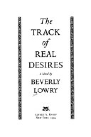 Cover of The Track of Real Desires