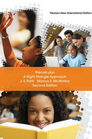 Cover of Precalculus:A Right Triangle Approach PNIE, plus MyMathLab without eText