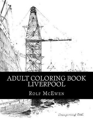 Book cover for Adult Coloring Book - Liverpool