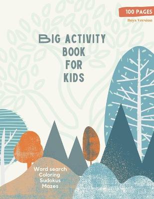 Book cover for Big Activity Book for Kids