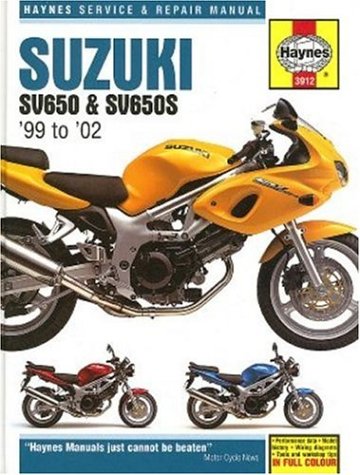 Cover of Suzuki SV650 Service and Repair Manual