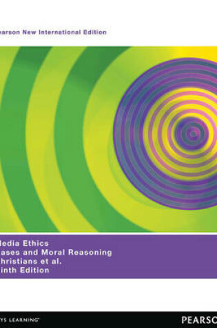 Cover of Media Ethics Pearson New International Edition, plus MyCommunicationKit without eText