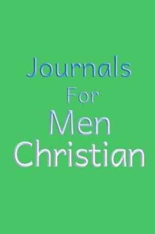 Cover of Journals For Men Christian