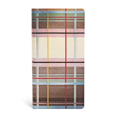 Book cover for Warwick (Mad for Plaid) Slim Lined Hardcover Journal (Elastic Band Closure)