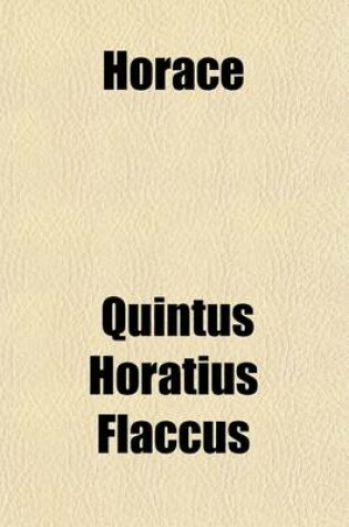 Cover of Horace