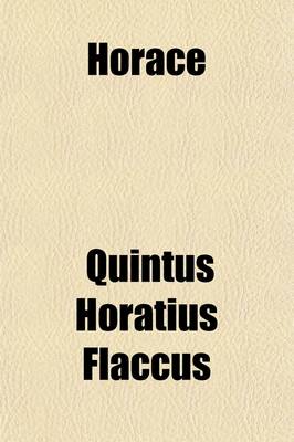 Book cover for Horace